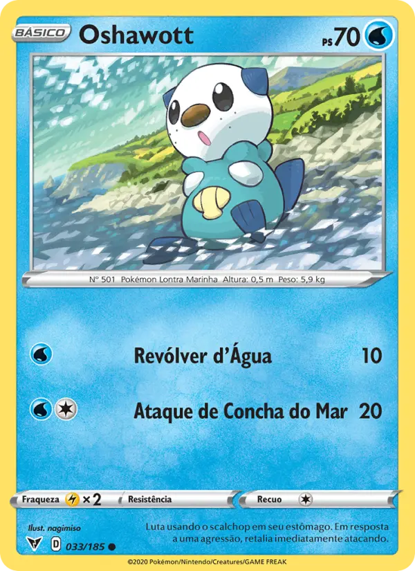 Oshawott — Voltagem Vívida 33