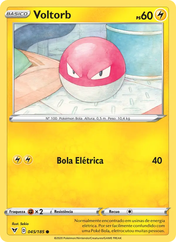 Voltorb — Voltagem Vívida 45