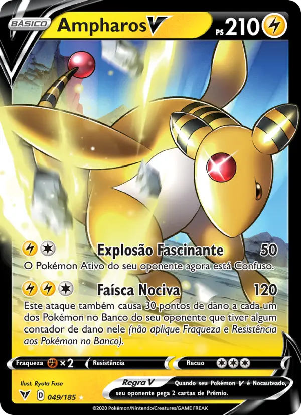 Ampharos V — Voltagem Vívida 49