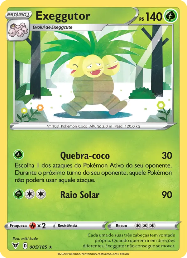 Exeggutor — Voltagem Vívida 5