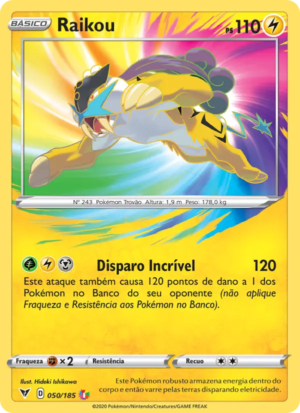 Raikou — Voltagem Vívida 50