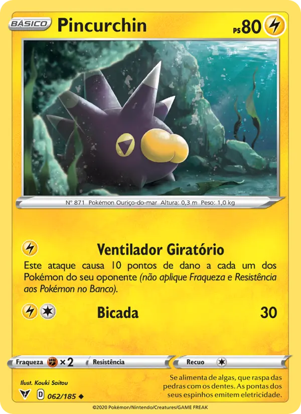 Pincurchin — Voltagem Vívida 62