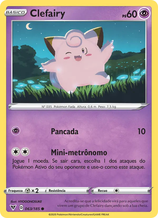 Clefairy — Voltagem Vívida 63