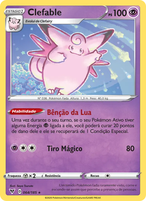 Clefable — Voltagem Vívida 64