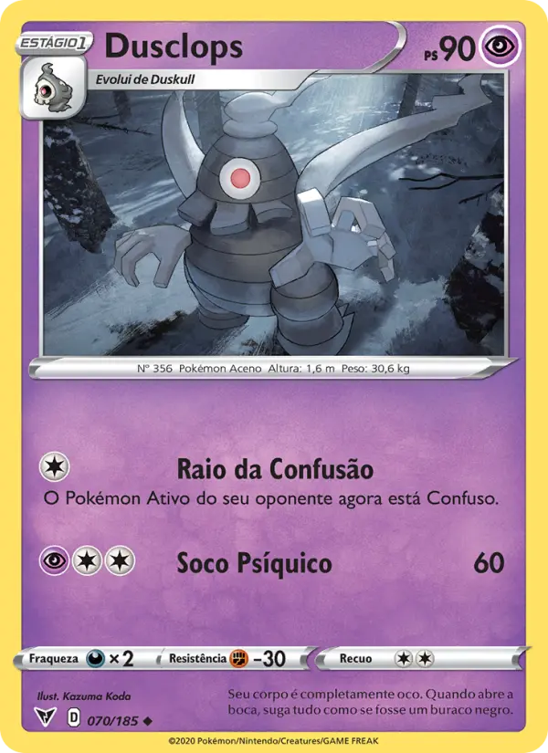 Dusclops — Voltagem Vívida 70