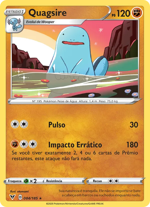 Quagsire — Voltagem Vívida 84