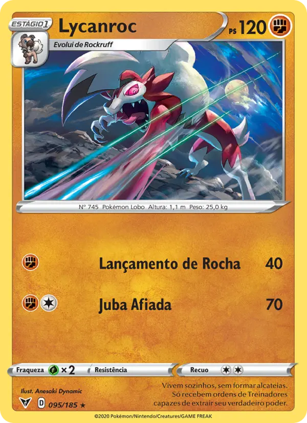 Lycanroc — Voltagem Vívida 95