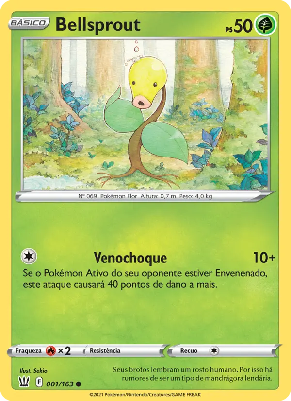 Bellsprout — Estilos de Batalha 1