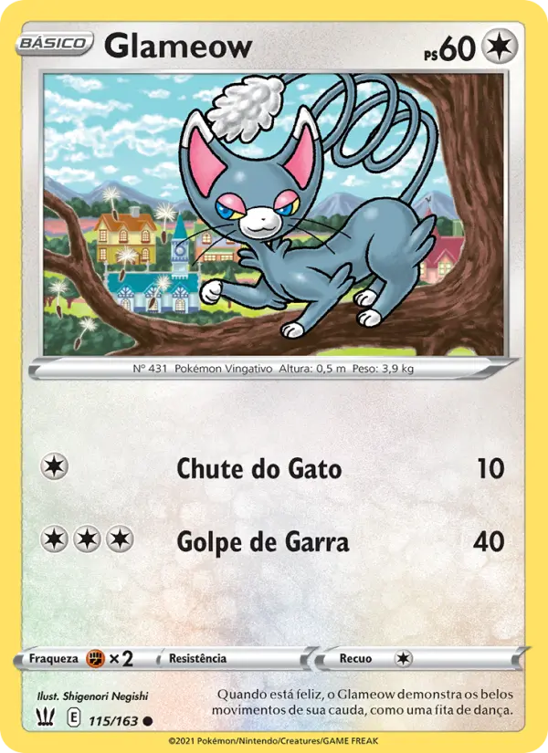 Glameow — Estilos de Batalha 115