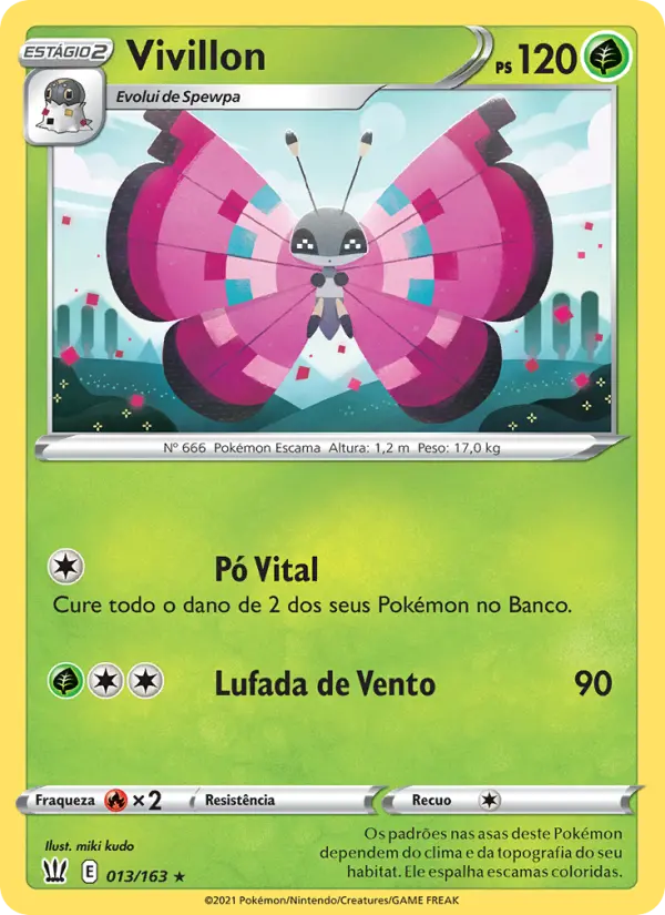 Vivillon — Estilos de Batalha 13