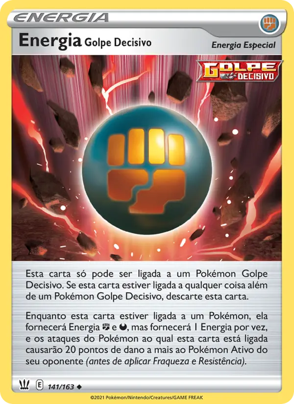 Energia Golpe Decisivo — Estilos de Batalha 141