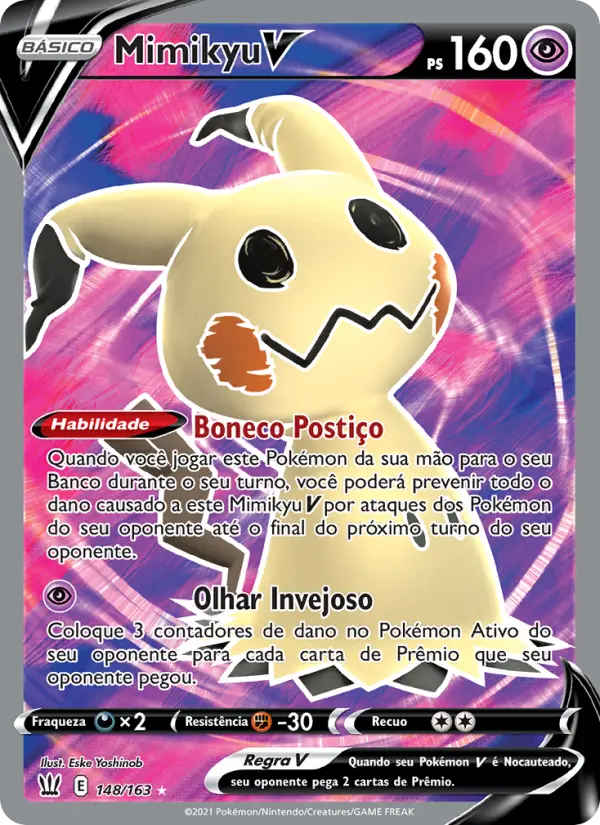 Mimikyu V — Estilos de Batalha 148