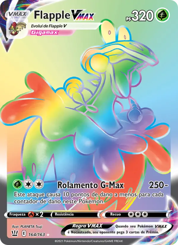 Flapple VMAX — Estilos de Batalha 164