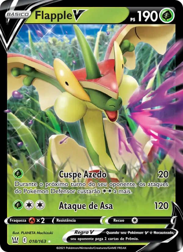 Flapple V — Estilos de Batalha 18