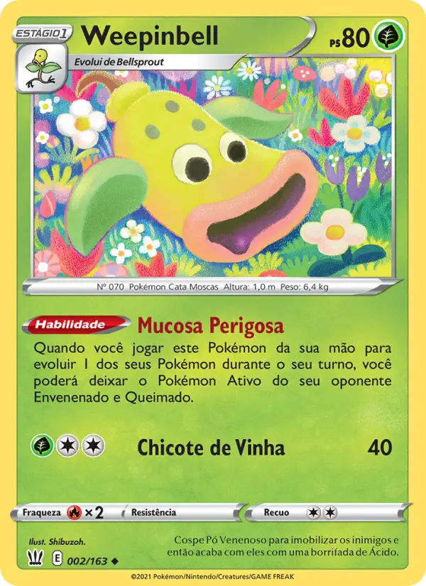 Weepinbell — Estilos de Batalha 2
