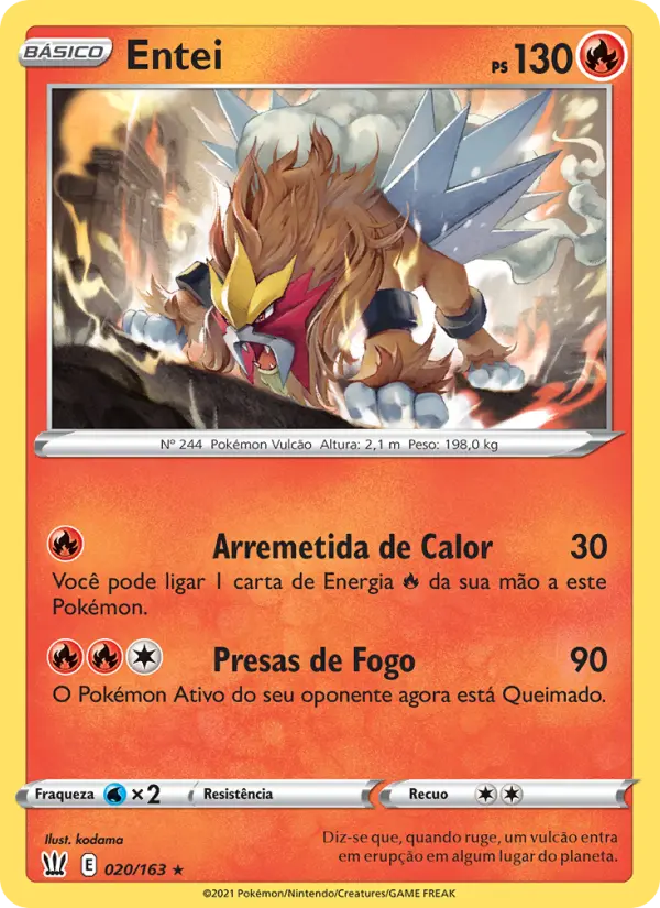 Entei — Estilos de Batalha 20