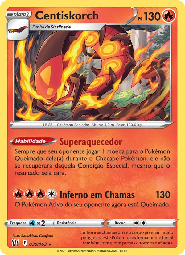 Centiskorch — Estilos de Batalha 30
