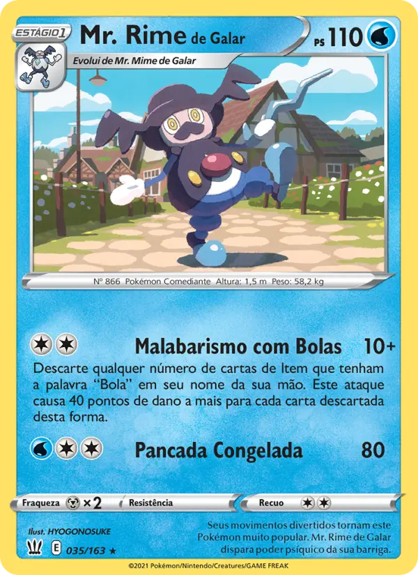 Mr. Rime de Galar — Estilos de Batalha 35