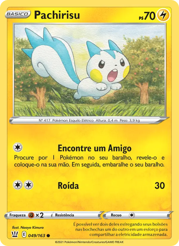 Pachirisu — Estilos de Batalha 49