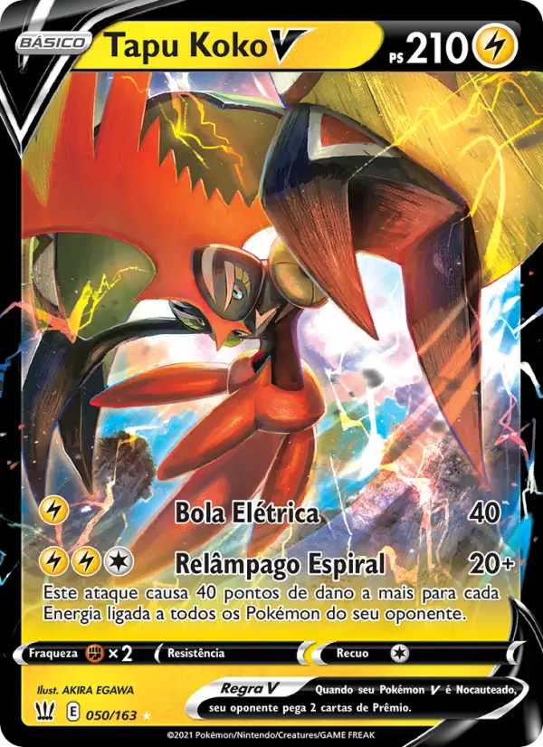 Tapu Koko V — Estilos de Batalha 50