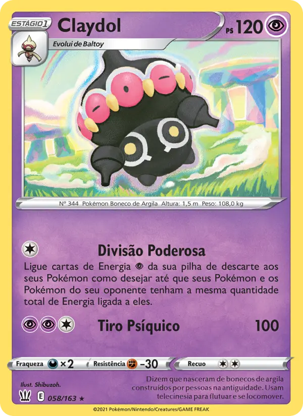 Claydol — Estilos de Batalha 58