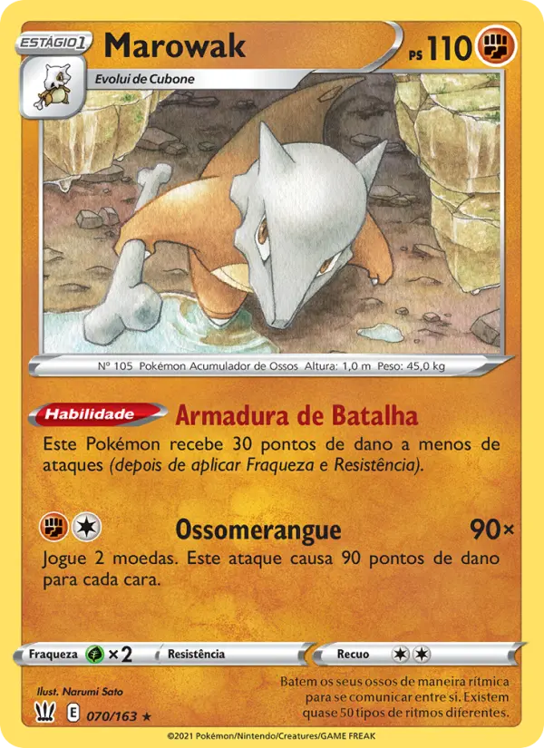 Marowak — Estilos de Batalha 70