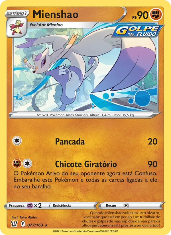 Mienshao — Estilos de Batalha 77