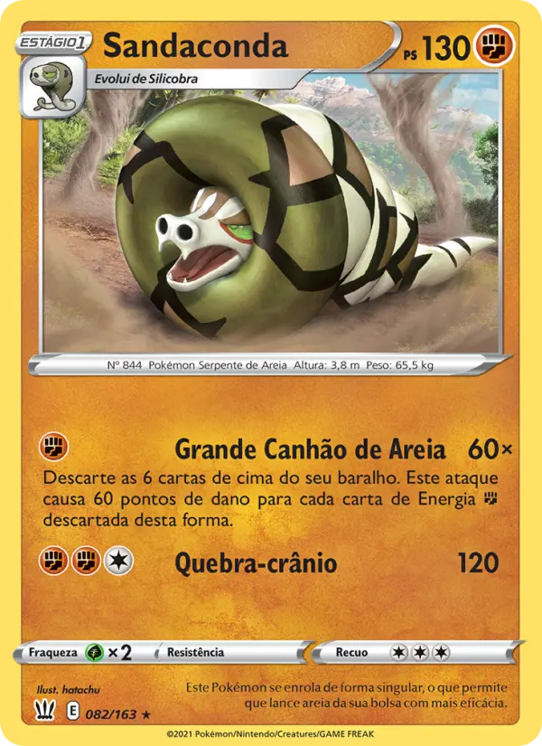 Sandaconda — Estilos de Batalha 82