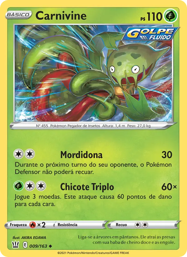 Carnivine — Estilos de Batalha 9