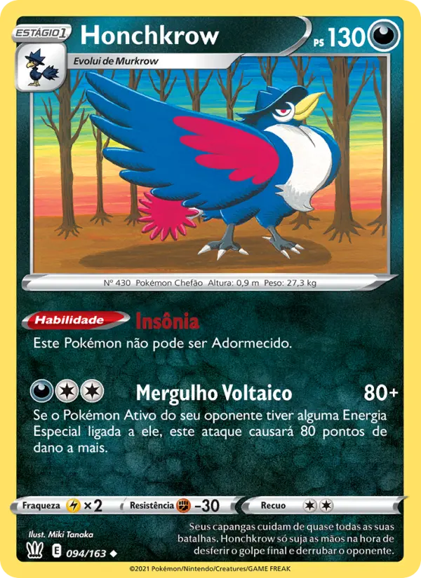 Honchkrow — Estilos de Batalha 94