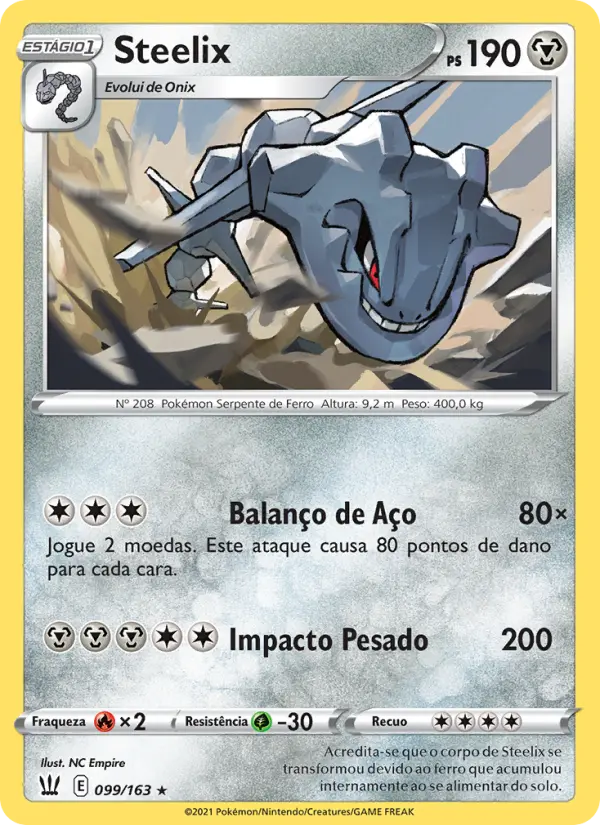 Steelix — Estilos de Batalha 99
