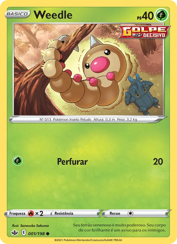Weedle — Reinado Arrepiante 1
