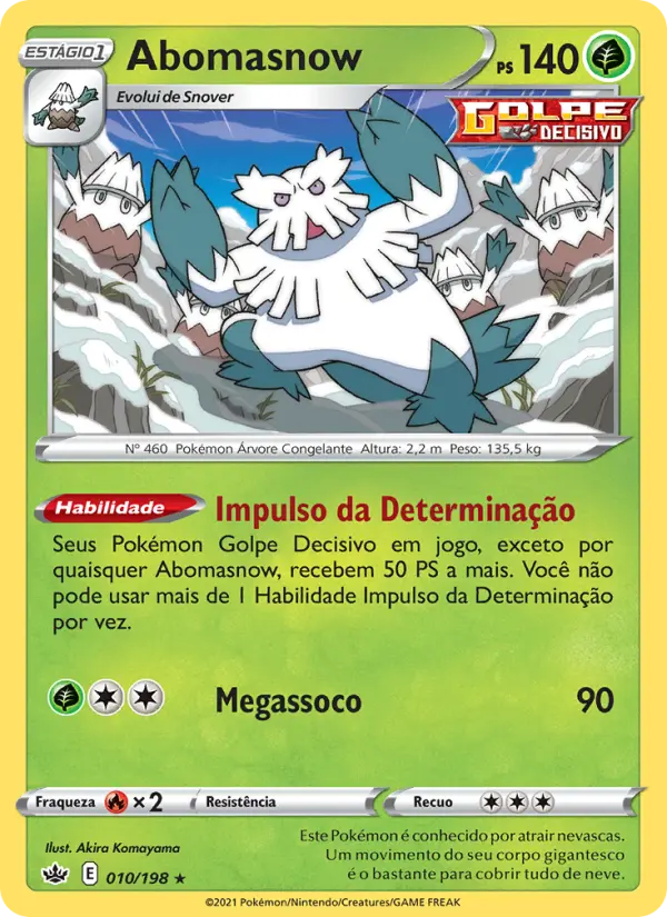 Abomasnow — Reinado Arrepiante 10