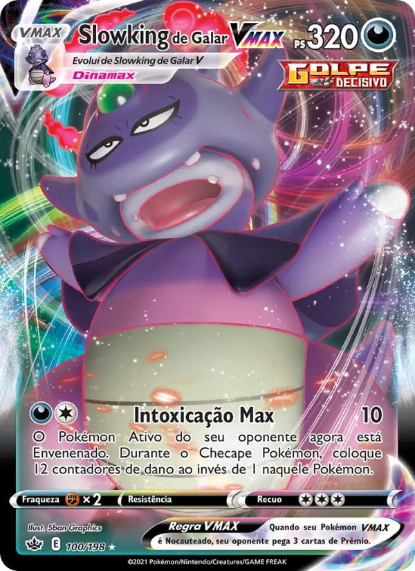 Slowking de Galar VMAX — Reinado Arrepiante 100