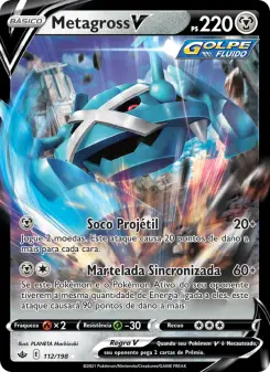 Metagross V — Reinado Arrepiante 112
