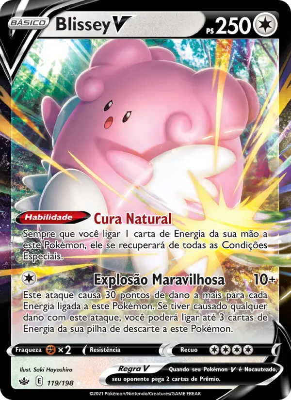 Blissey V — Reinado Arrepiante 119