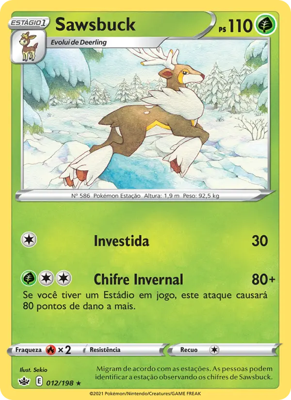 Sawsbuck — Reinado Arrepiante 12