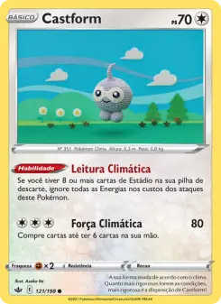 Castform — Reinado Arrepiante 121