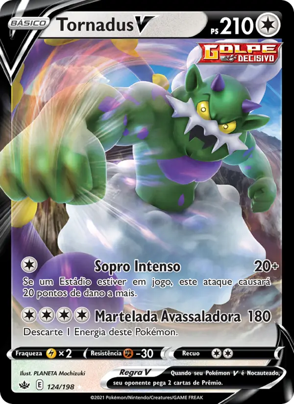Tornadus V — Reinado Arrepiante 124