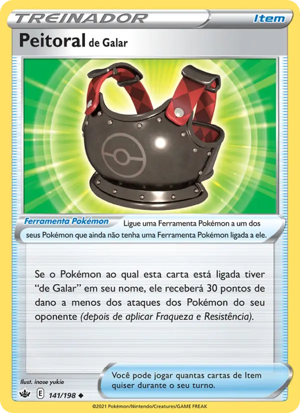 Peitoral de Galar — Reinado Arrepiante 141