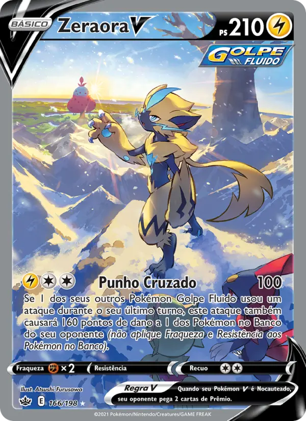 Zeraora V — Reinado Arrepiante 166