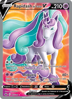 Rapidash de Galar V — Reinado Arrepiante 167