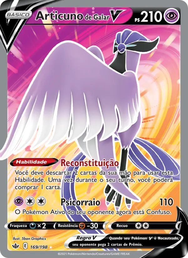 Articuno de Galar V — Reinado Arrepiante 169