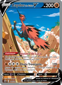 Zapdos de Galar V — Reinado Arrepiante 174