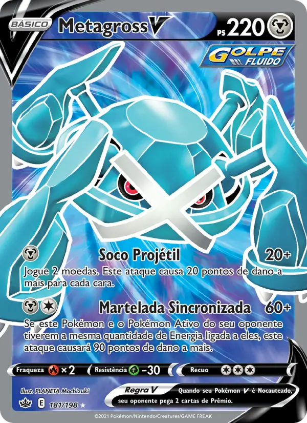 Metagross V — Reinado Arrepiante 181