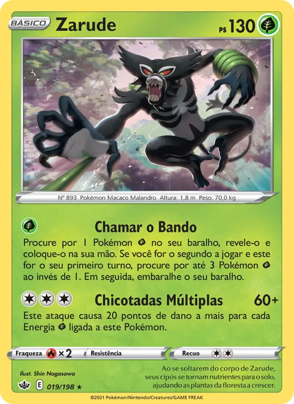 Zarude — Reinado Arrepiante 19