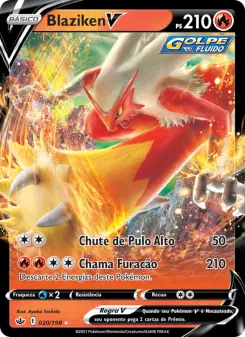 Blaziken V — Reinado Arrepiante 20