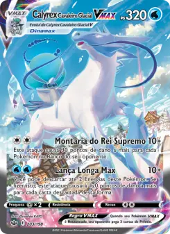 Calyrex Cavaleiro Glacial VMAX — Reinado Arrepiante 203