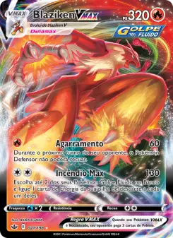Blaziken VMAX — Reinado Arrepiante 21