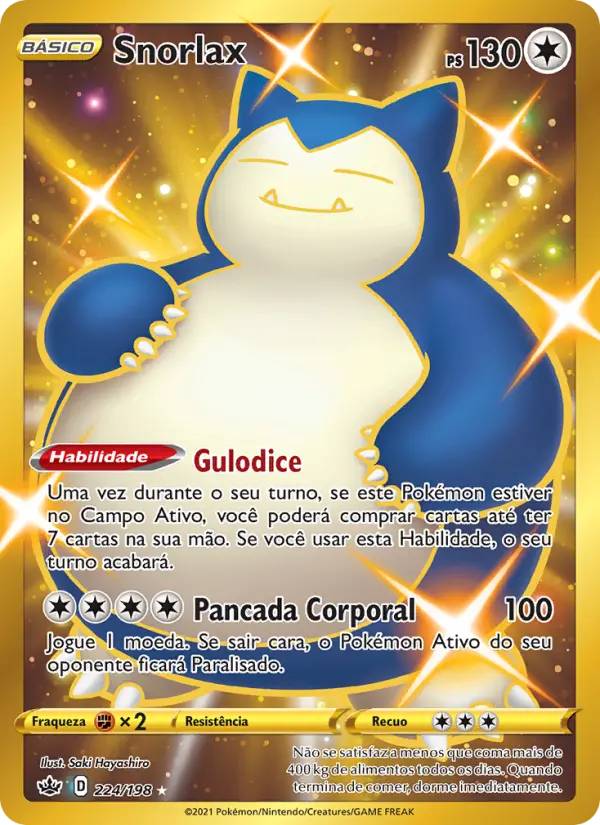 Snorlax — Reinado Arrepiante 224